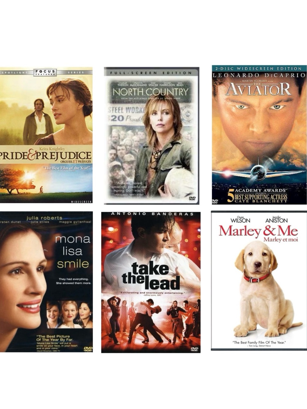 6 DVD’s